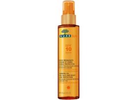 Óleo Corporal NUXE Sun Bronzeador para Rosto e Corpo FPS10 (150 ml)