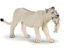 Figura  Leoa Branca com Cria
