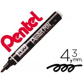 Marcador  4,3mm Permanente N50 Preto 12 Unidades