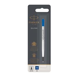 PARKER Recarga de esferográficas Quink, Ponta média, Tinta Azul