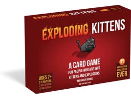 Jogo de cartas  Exploding Kittens (Alemão - Idade Mínima: 7)