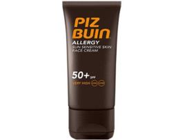 Protetor Solar de Rosto PIZ BUIN Allergy SPF 50+ (50 ml)