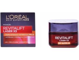 Creme de Rosto L'ORÉAL PARIS Revitalift Laser X3 SPF 20 (50 ml)