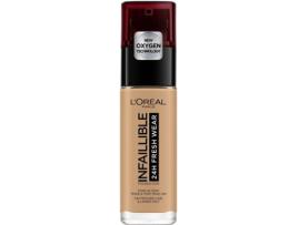 Base L'ORÉAL Infallible Fresco Desgaste 260 Soleil Dore
