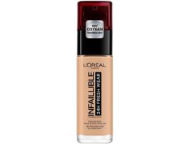 Base de Maquilhagem Fluida Infaillible 24H LOreal Make Up (30 ml) - 200-sable doré 30 ml