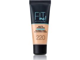Base MAYBELLINE Fit Me Matte Poreless 220 Naturel