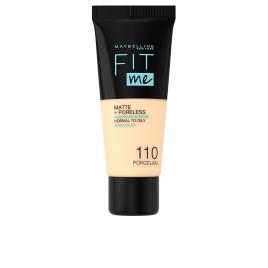 MAYBELLINE FIT ME MATTE+PORELESS foundation #110-porcelaine