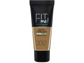 Base MAYBELLINE Fit Me Matte + Poreless 332 Golden Caramel