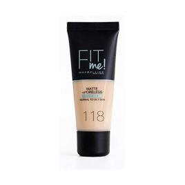 Base de Maquilhagem Fluida Fit Me Maybelline - 245 - classic beige