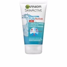 PURE ACTIVE 3 en 1 gel limpiador piel grasa 150 ml