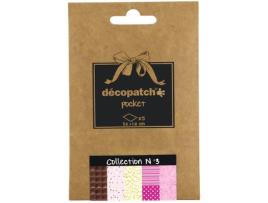 5 Folhas de Papel Decorativo  (30x40 cm)