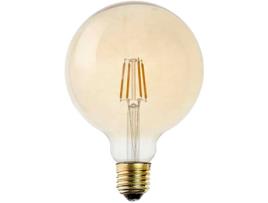 Lâmpada LED  G125 (40W - Casquilho: E27 1 Lâmpada - Amarelo)