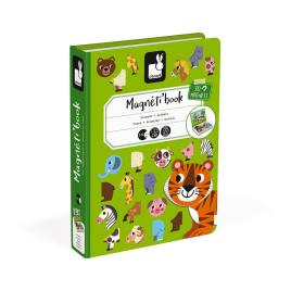 Janod Animals Magneti´book 3-8 Years Multicolor