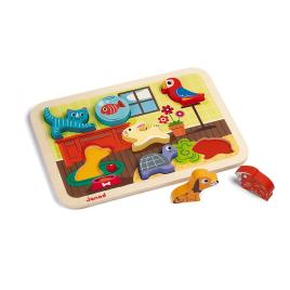 Puzzle Educativo  Chunky Animo (7 Peças)