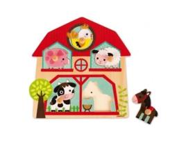 Puzzle Musical  Amigos da Quinta (5 Peças)