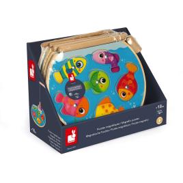 Janod Speedy Fish Puzzle 6 Multicolor