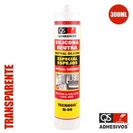 Silicone Selante Neutro P/ Espelhos Transparente 300ml Qs