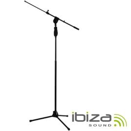 SUPORTE P/ MICROFONE UNIVERSAL PRETO IBIZA