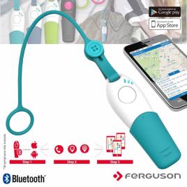 Localizador Bluetooth C/ Apito Gps E App Ferguson