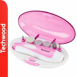 Conjunto de Manicure E Pedicure C/ 6 Acessórios TECHWOOD