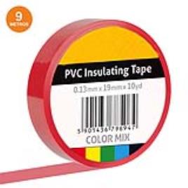 Fita Isoladora Vermelho 9m
