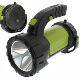 LANTERNA 1 LED T6 + LED COB C/ ALÇA 350LM