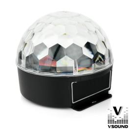 PROJETOR LUZ C/ 3 LEDS 3W RGB VSOUND