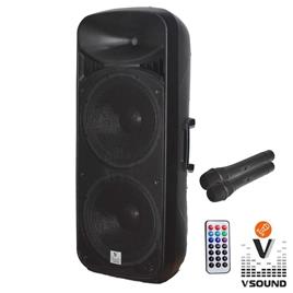 Coluna Amplificada 2x15