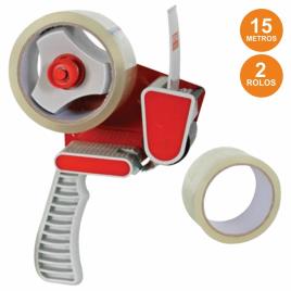 DISPENSADOR DE FITA-COLA C/ 2 ROLOS