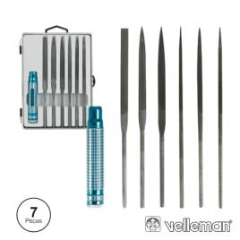 CONJUNTO DE 6 LIMAS C/ PEGA ALUMÍNIO VELLEMAN