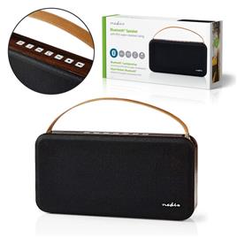 Coluna Bluetooth 45W Preta/Castanha