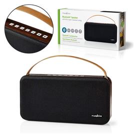 Coluna Bluetooth 45W Preta/Castanha