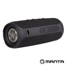 Coluna Bluetooth Portátil 2x5W USB/SD/FM/AUX/Bat MANTA