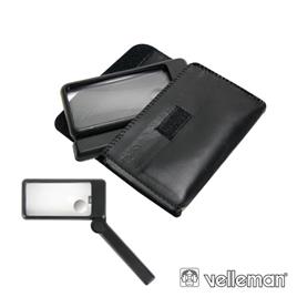 Lupa Para Leitura Com Iluminação 2x/6x Velleman