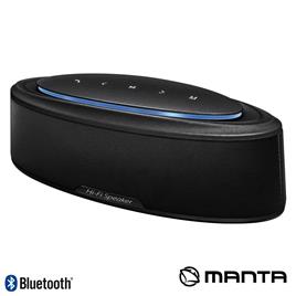 Coluna Bluetooth Portátil 20w Usb/Sd/Aux/Bat Leds Manta