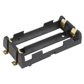Suporte P/ 2 Pilhas 18650 Para Circuito Impresso