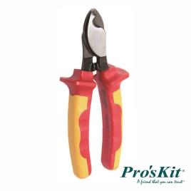 ALICATE CORTE CABOS C/ ISOLAMENTO VDE 150MM PROSKIT