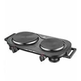 Fogão Elétrico 2 Placas 2500W Preto TECHWOOD