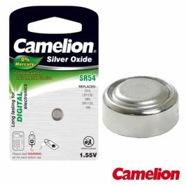 PILHA BOTÃO SR54 / G10 1.55V 78MA BLISTER CAMELION