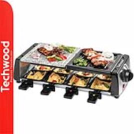 Grelhador Raclette 8 Pessoas 1200W TECHWOOD