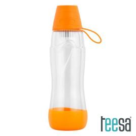 Garrafa C/ Filtro 550ml Laranja TEESA