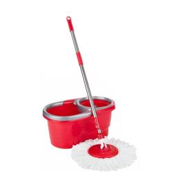 Esfregona Giratória Microfibras C/ Balde 6.5l Teesa