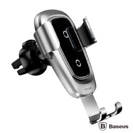 Suporte Telemóvel C/ Carregador Indução Qi 10w 