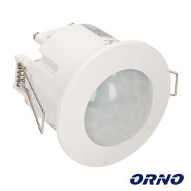 Detetor De Movimentos Pir P/ Encastrar Branco 