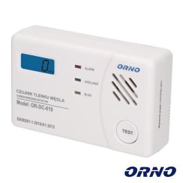 Detetor De Monóxido De Carbono ORNO