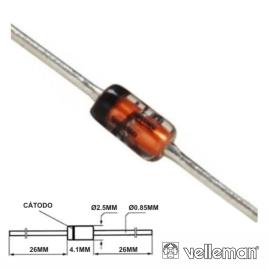 Diodo Zener 5.6v 1.3w