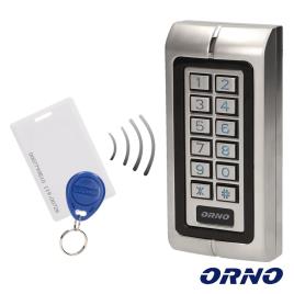 Leitor de Controlo de Acessos com PIN + RFID 125kHz - ORNO