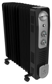 Aquecedor a óleo EQUATION TURBO OLEA 2900W PRETO