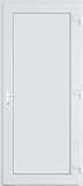 Porta de entrada de PVC SEVILHA 90X200CM PAINEL PVC DIREITA