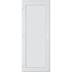 Porta de entrada de PVC SEVILHA 80X200CM PAINEL PVC ESQUERDA